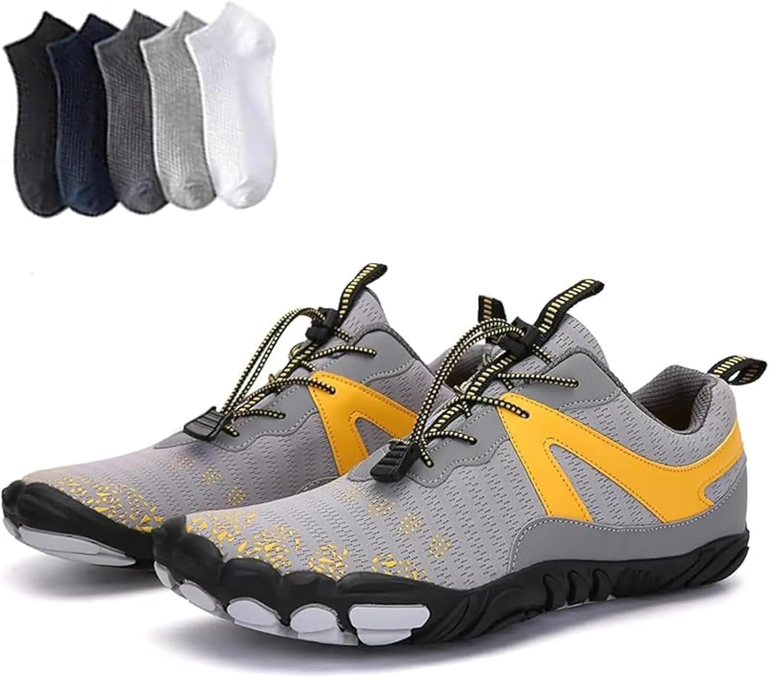 Hiking Womens Men, Pro Barefoot Shoes with Wide Toe Box, Healthy and Non-Slip Breathable Barefoot Shoes