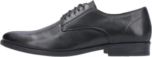 Hush Puppies Mens Oscar Clean Toe Lace Up Shoe Black Size UK 9 EU 43