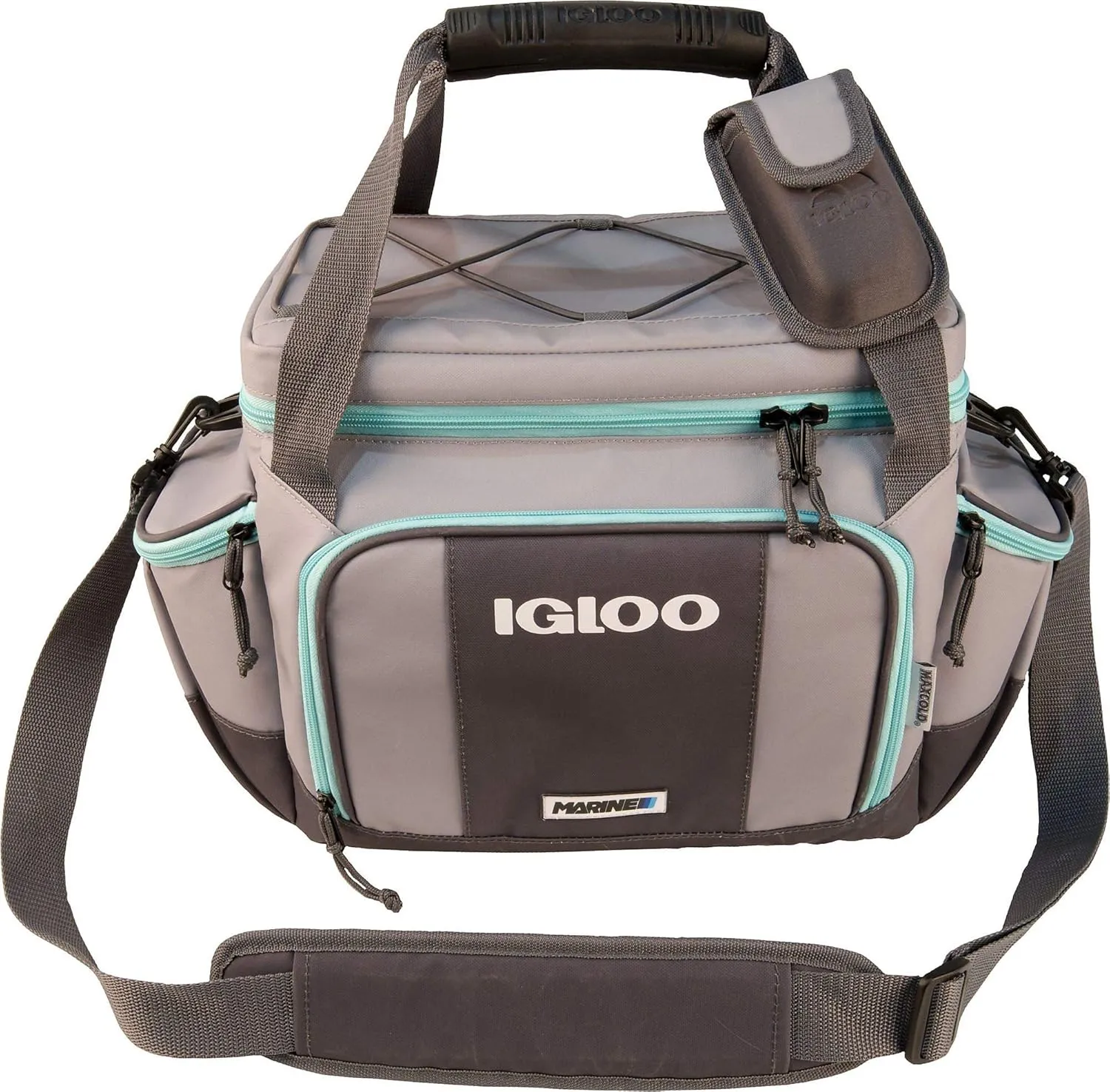 Igloo 00062889 Marine Tackle Box Bag, Gray/Seafoam