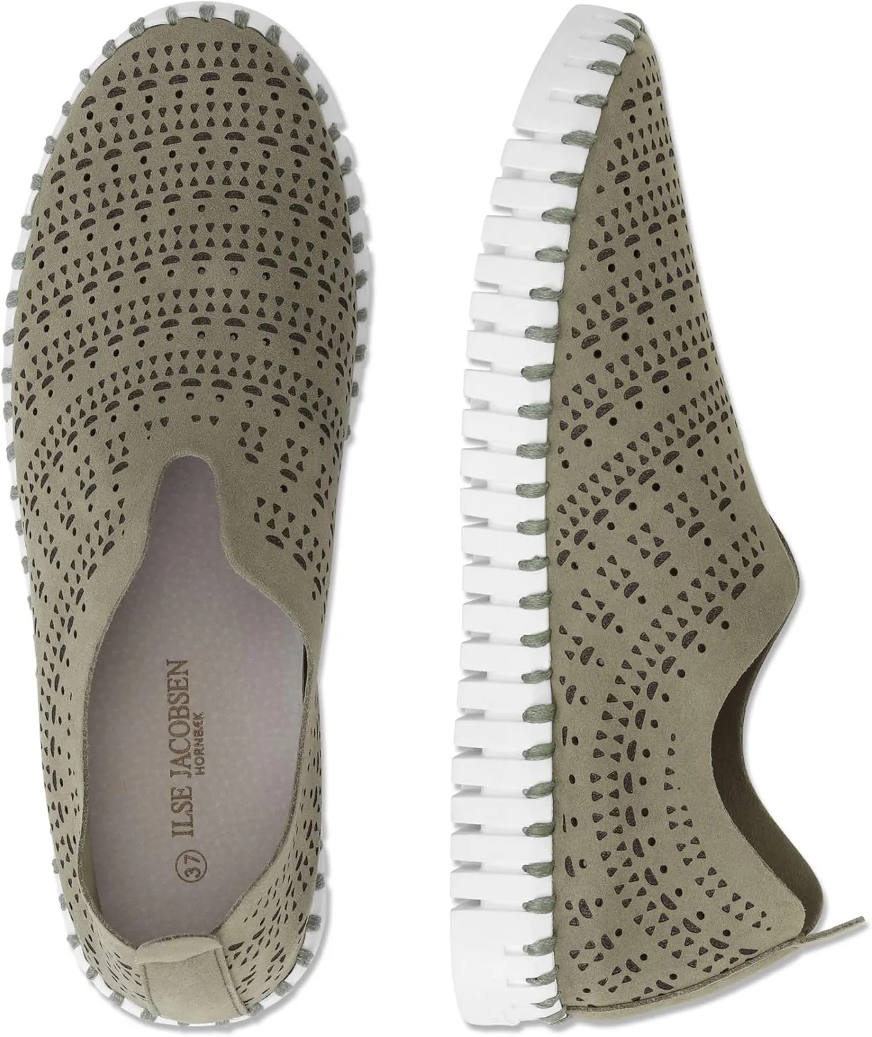 Ilse Jacobsen HORNBAEK Women's Tulip 3172 Flat | Slip On | Low-Top