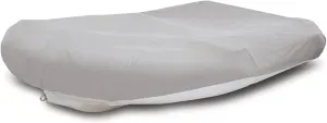 Inflatable Boat Cover, Fade and Tear Resistant Dinghy Cover, Heavy Duty Waterproof and Sunproof Inflatable Boat Cover for Small Inflatable and Rigid Inflatable Boats