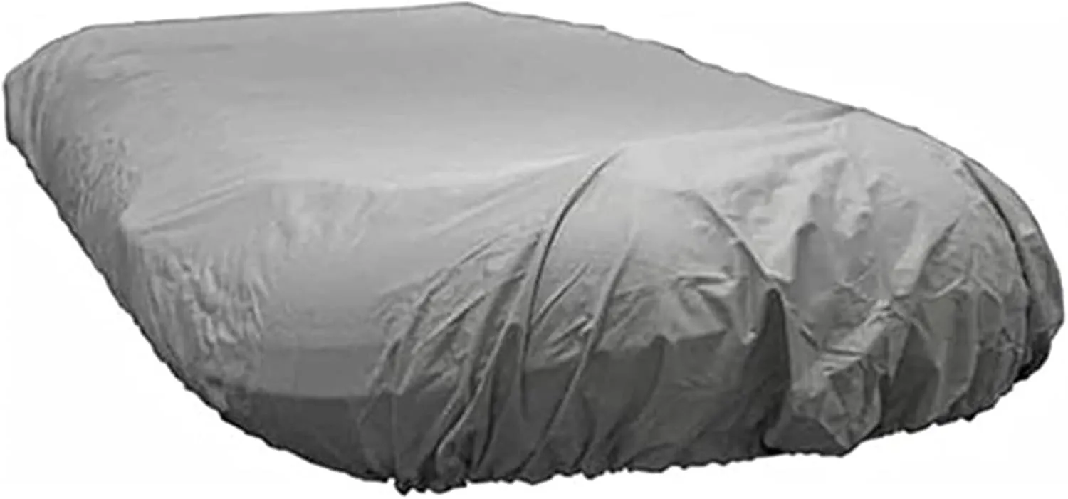 Inflatable Boat Cover, Fade and Tear Resistant Dinghy Cover, Heavy Duty Waterproof and Sunproof Inflatable Boat Cover for Small Inflatable and Rigid Inflatable Boats