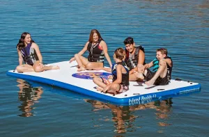 Island Hopper Island Buddy Inflatable Swimming Water Platform Dock