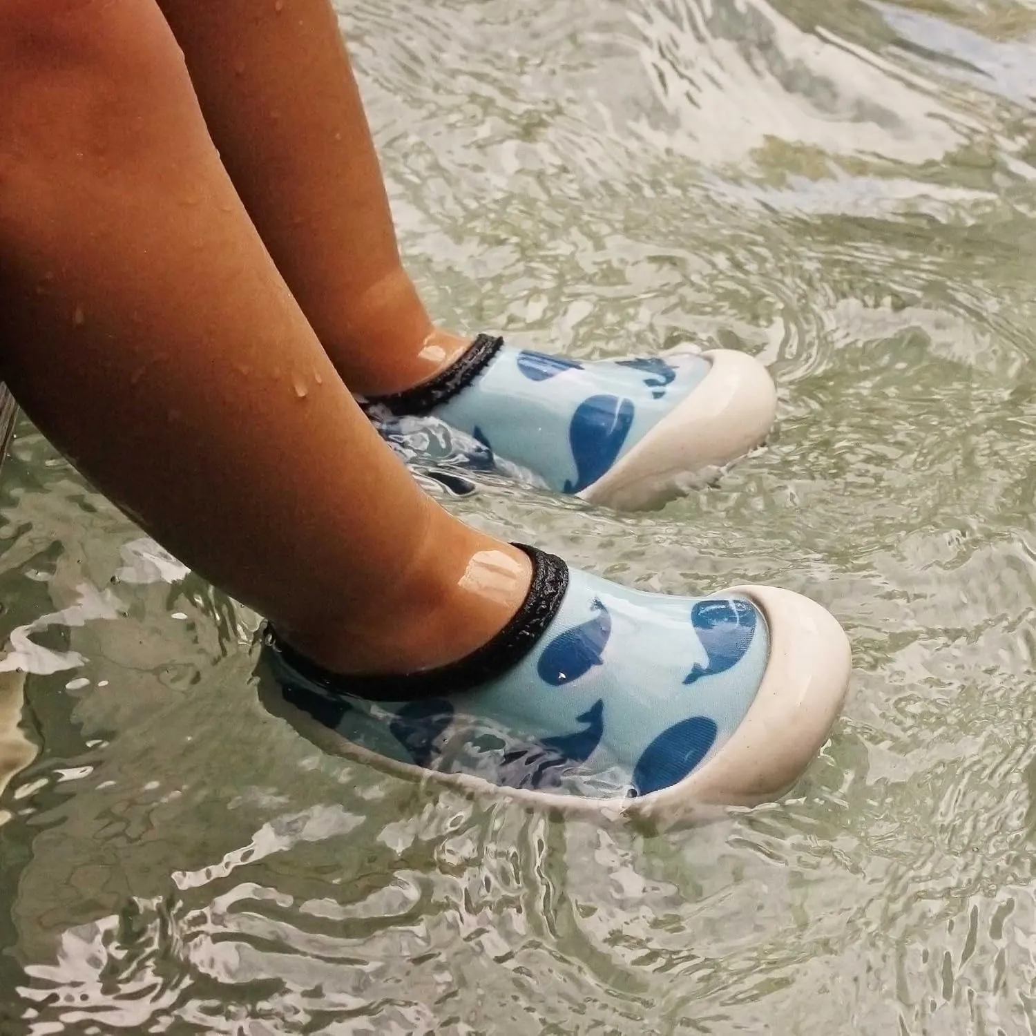 JAN & JUL Quick-Dry Water Shoes for Baby & Toddler with Flexible Soles