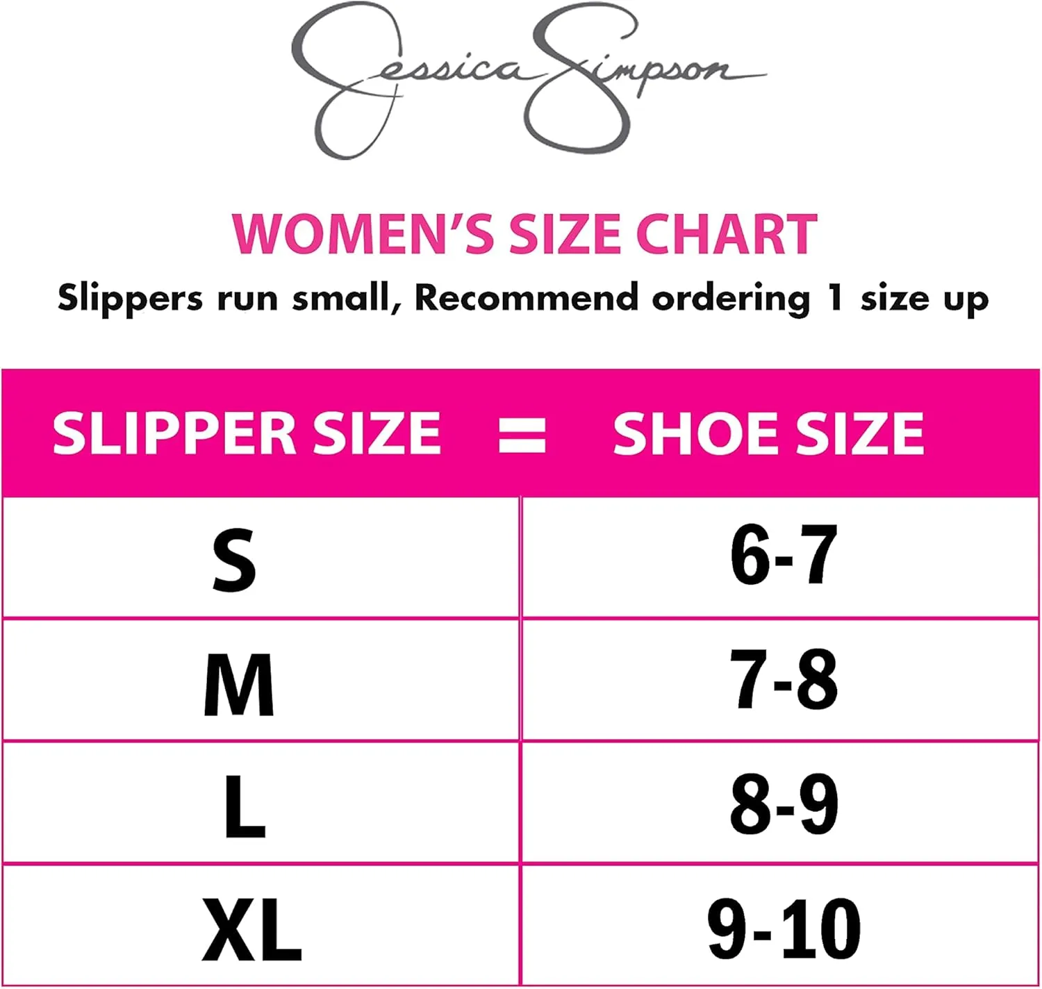 Jessica Simpson Women's Faux Fur Clog - Comfy Furry Soft Indoor House Slippers with Memory Foam