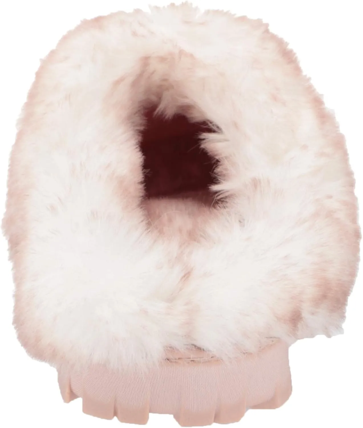 Jessica Simpson Women's Faux Fur Clog - Comfy Furry Soft Indoor House Slippers with Memory Foam
