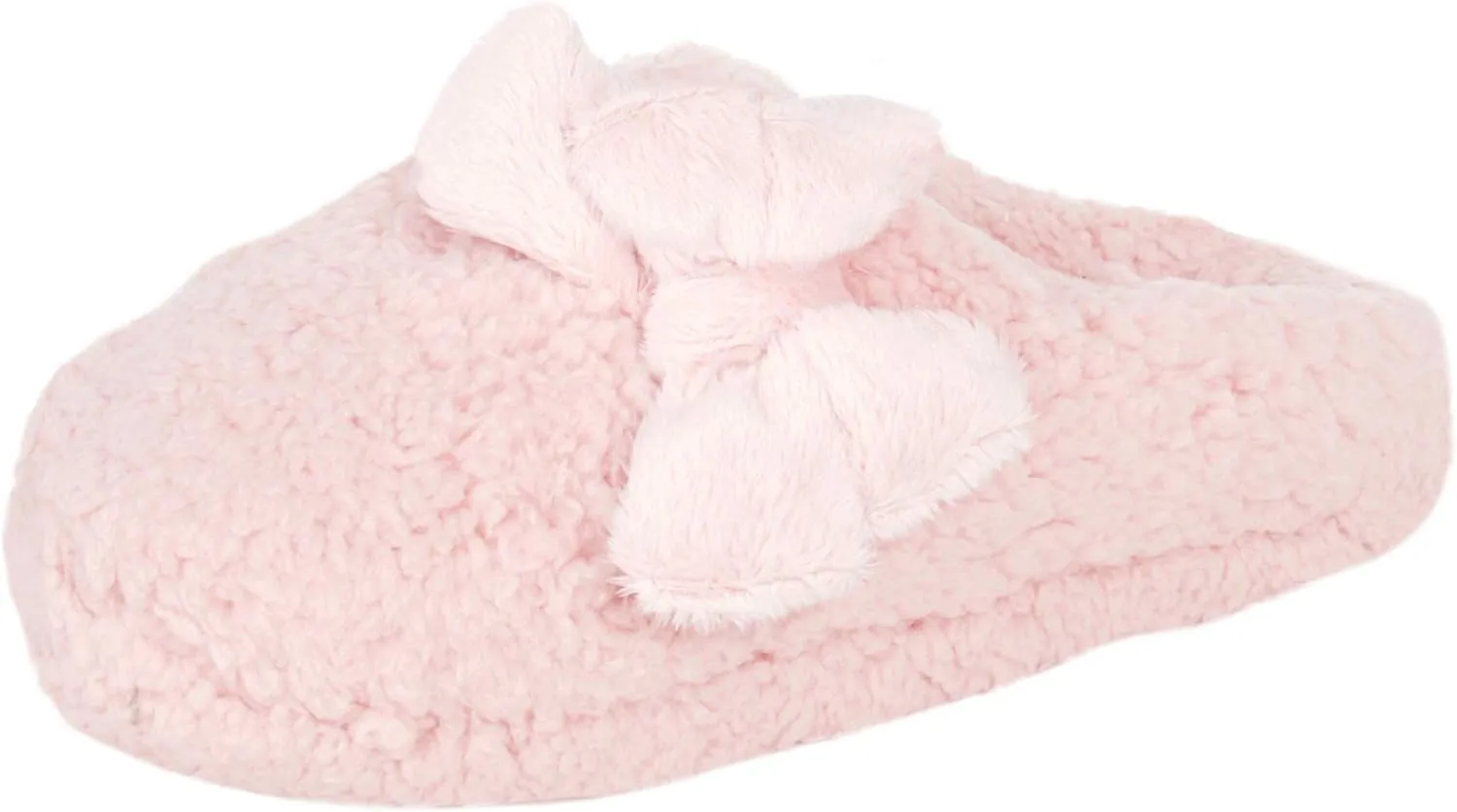 Jessica Simpson Women's Plush Marshmallow Slide on House Slipper Clog with Memory Foam