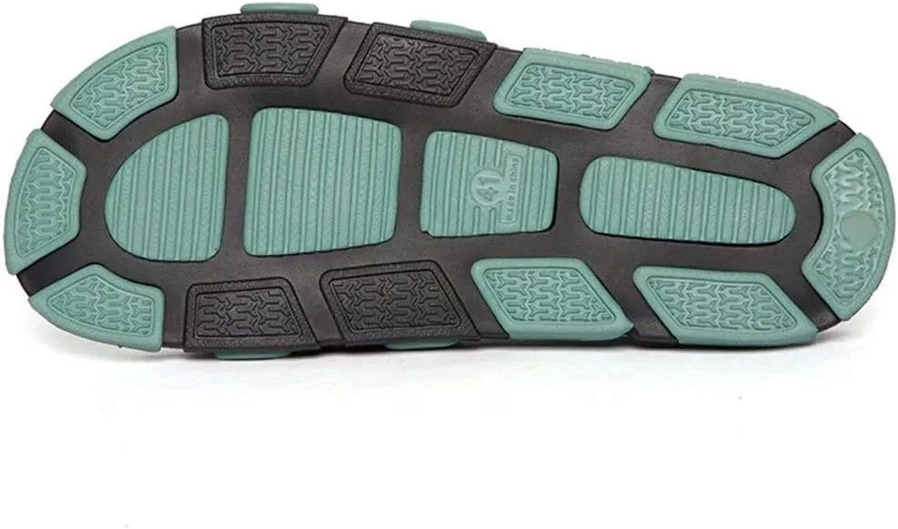 Jinsha Beach shoes flip-flops sandals Deodorant Breathable summer Comfortable soft Non-slip T-shoes outdoor mash up Color contrast Unisex