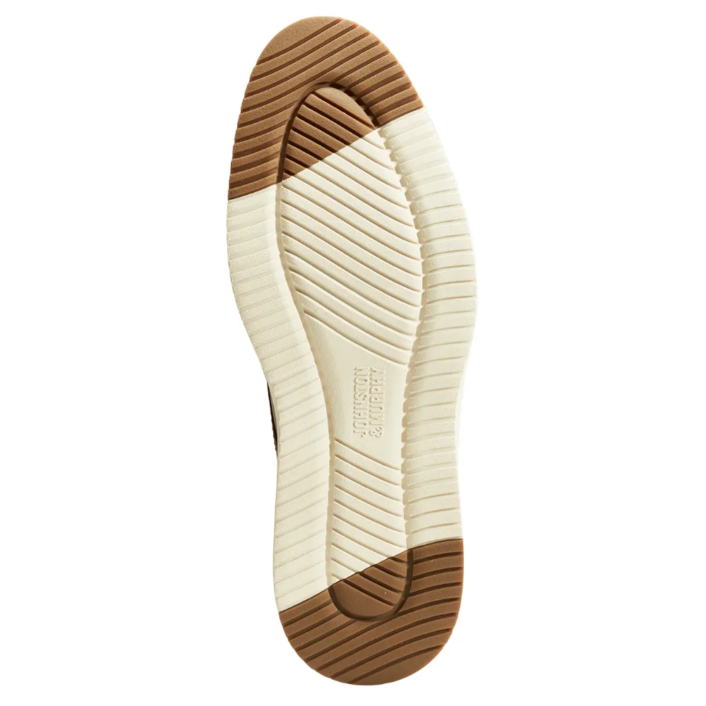 Johnston & Murphy Upton Plain Toe Tan Full Grain Leather Shoe (Men's)