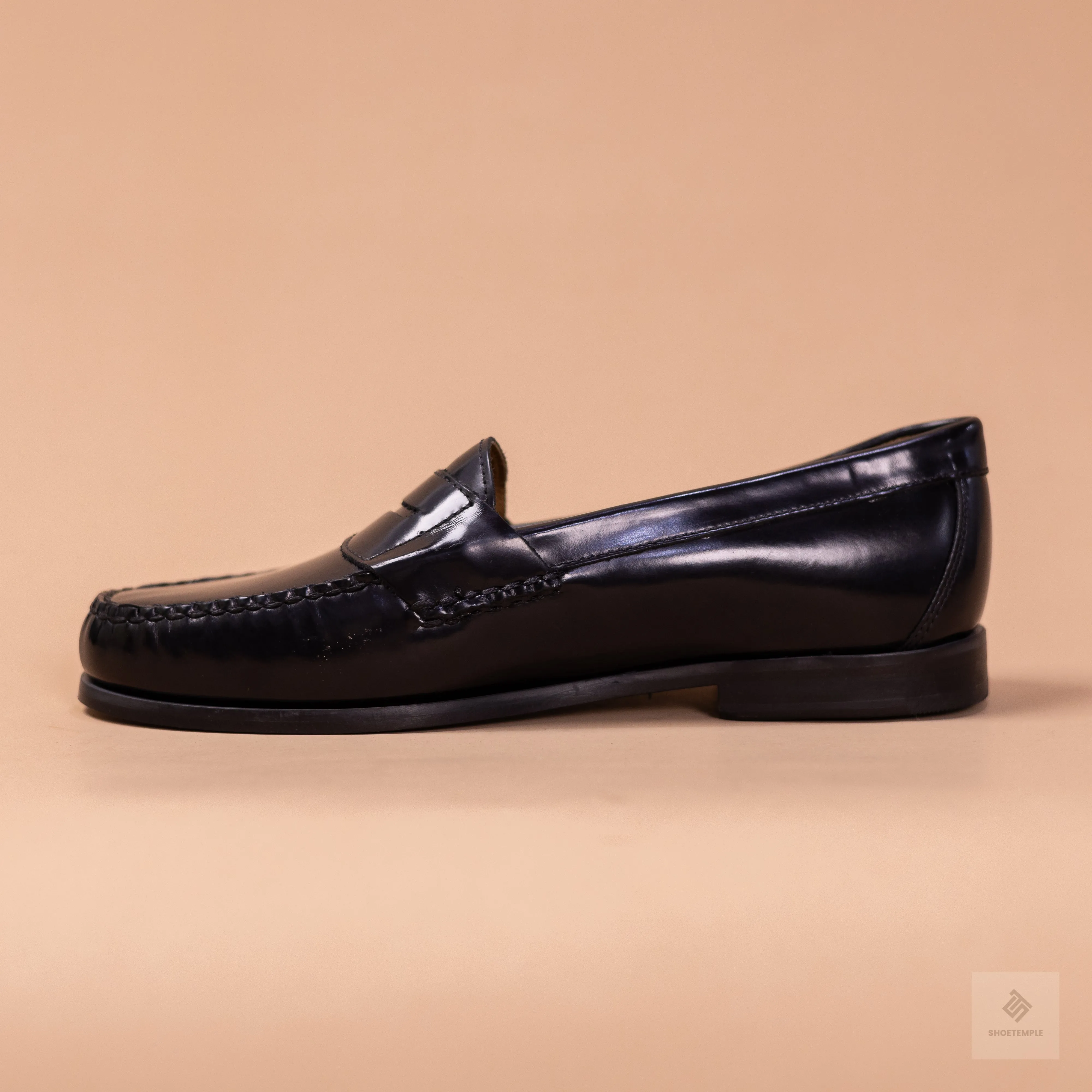 Johnston and Murphy Penny Loafer - Black