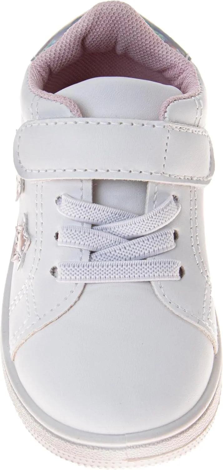 Josmo Kids Casual Sneaker for Girls and Boys - Lightweight Strap Closure Lace Up Shoes Tennis Running Athletic Sneakers (Sizes 5-10 Toddlers)