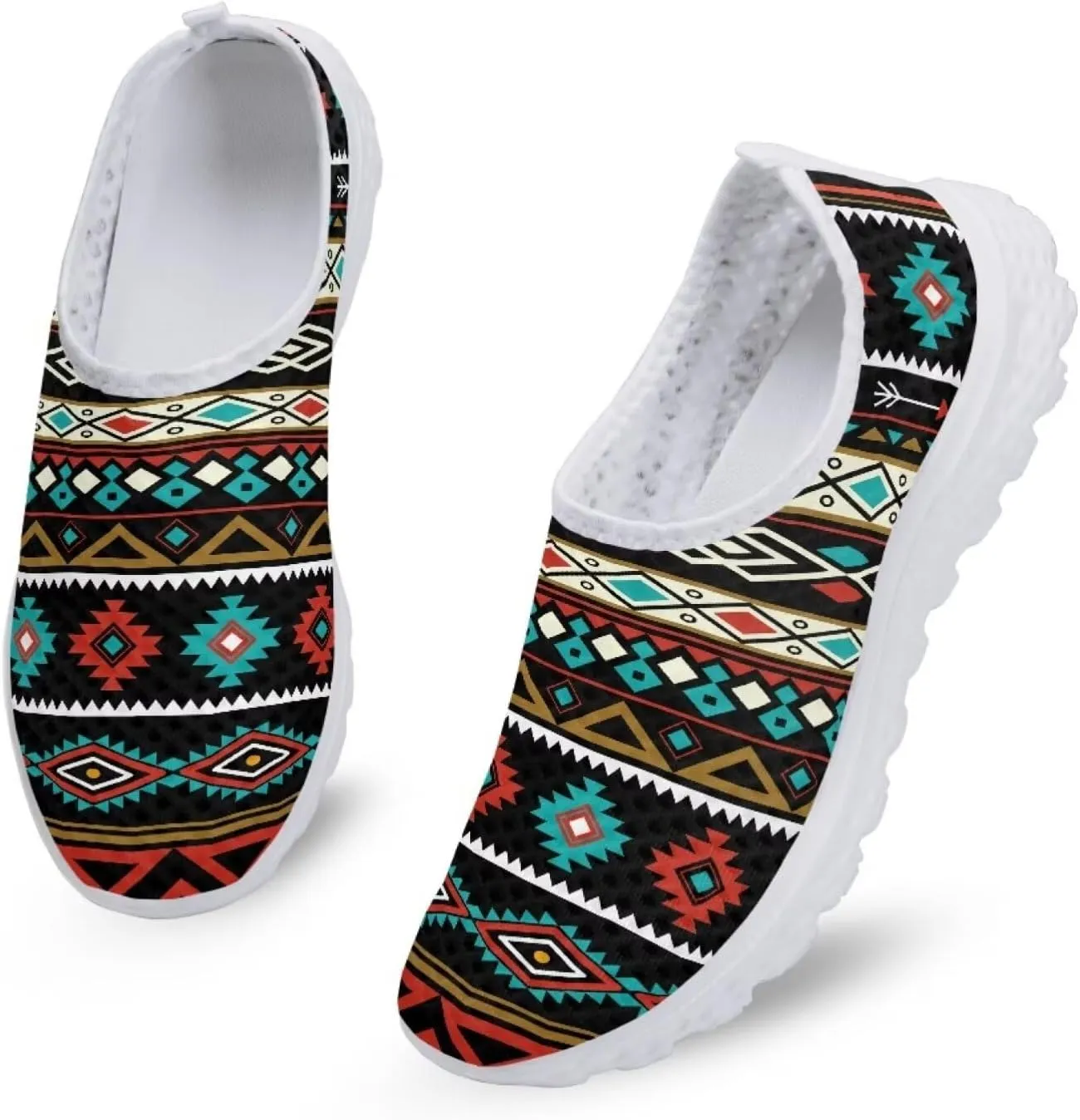 JoyLamoria Casual Sneakers Women Sport Shoes Breathable Lightweight Walking Shoes Footwear Sneaker Sandals Arch Support