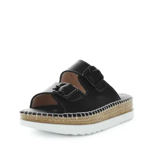 JUST BEE Women's CASSIA Sandals Black 38EU