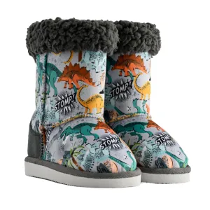 K Mini Slipper Boots - ROAR (Size 7-8)
