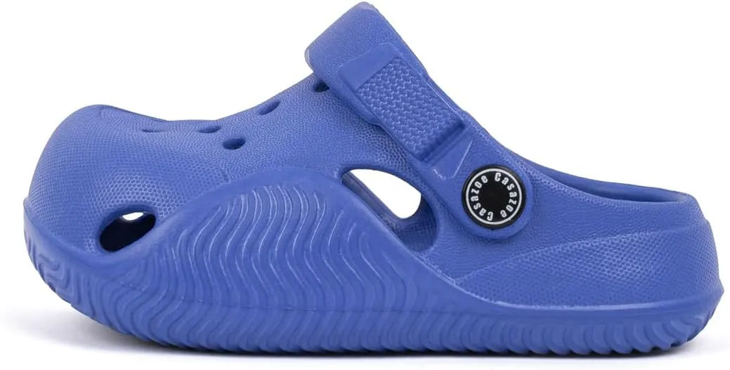 Kannior Toddler Kids Infant Boys Girls Cute Garden Clogs Water Sandals Slip On Shoes Slipper Slides Lightweight Outdoor Summer Children Beach Pool Play Shoes (Baby/Toddler Kids)