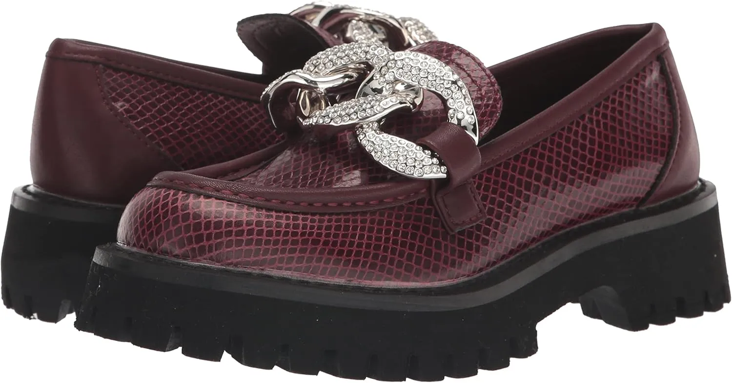 KARL LAGERFELD womens Giana Embellished Loafer