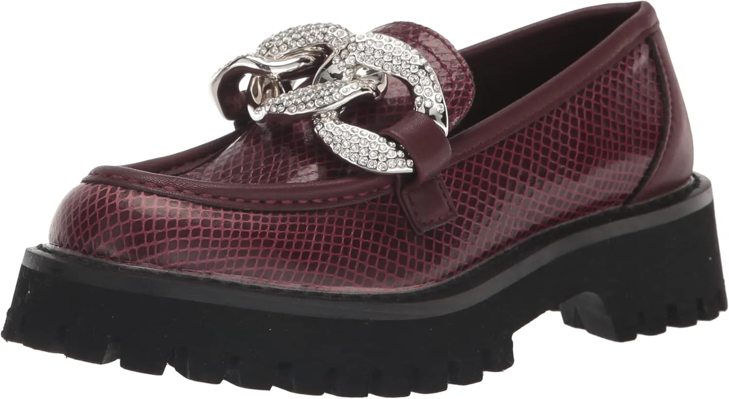 KARL LAGERFELD womens Giana Embellished Loafer