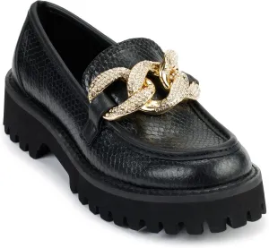 KARL LAGERFELD womens Giana Embellished Loafer