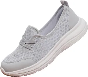 KCTRFSJ Women Kotsas Arch Support Orthopedic Shoes,Walkclouds Breathable Slip-On Flat Walking Shoes,Lightweight Breathable Non-Slip Low Top Casual Shoe