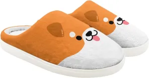 Kids Animal Cotton Slippers Slip-On Cozy Plush Slippers Cozy Anti-Skid Breathable Outdoor Home Slipper for Kids
