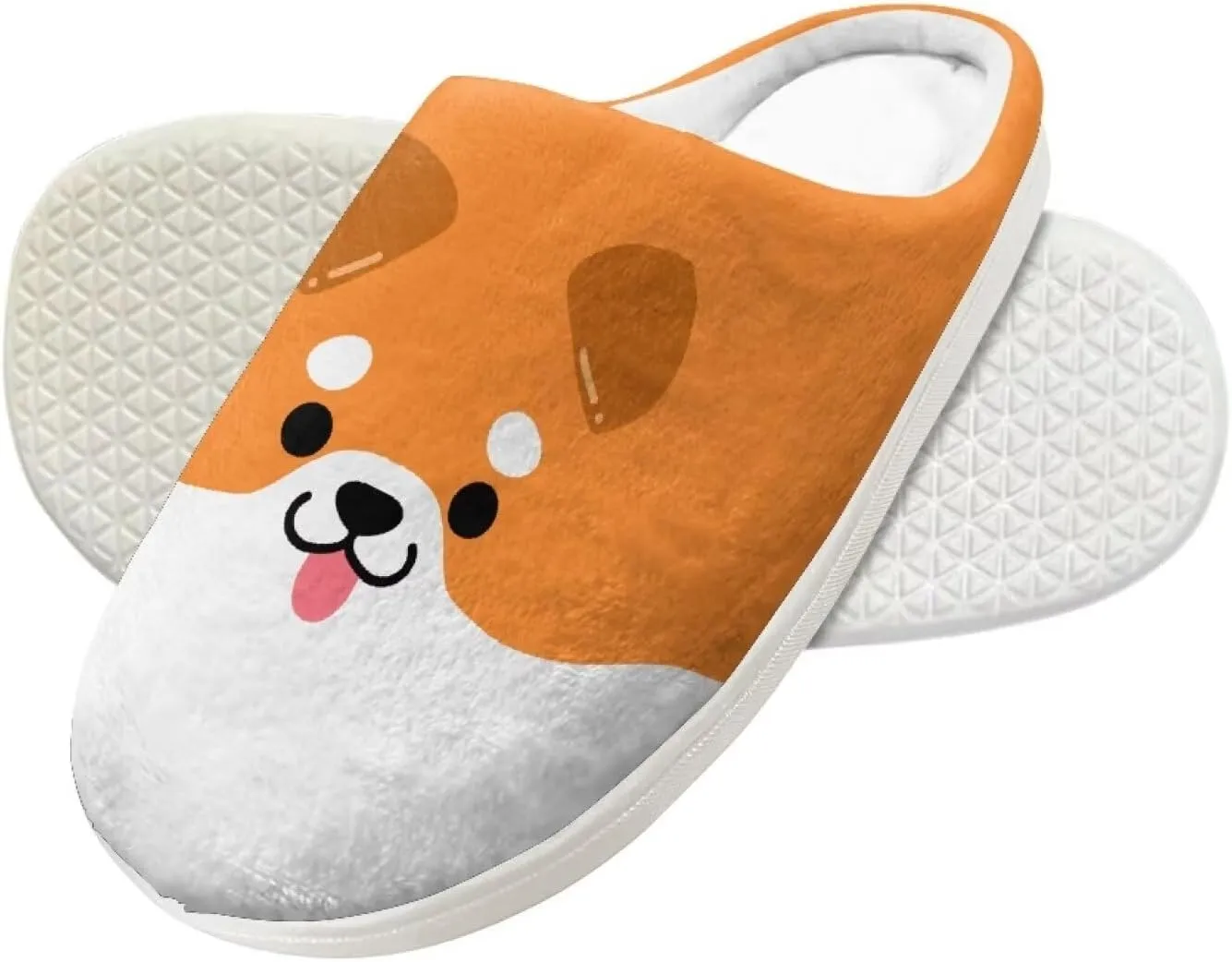 Kids Animal Cotton Slippers Slip-On Cozy Plush Slippers Cozy Anti-Skid Breathable Outdoor Home Slipper for Kids