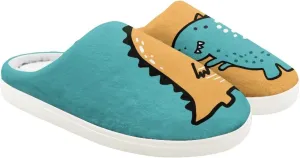 Kids Animal Cotton Slippers Slip-On Fuzzy Home Slippers Cozy Anti-Skid Plush Breathable Outdoor Slipper for Kids
