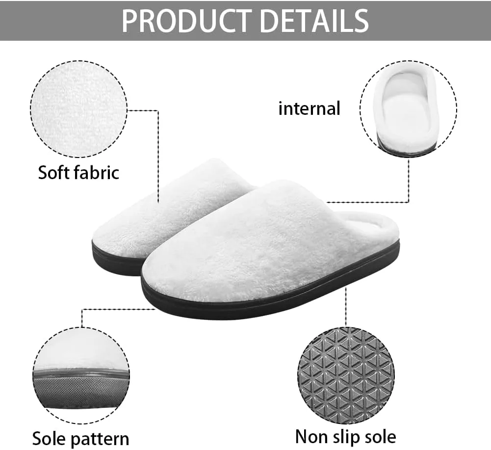 Kids Slippers for Girls Boys - Plush Fuzzy Indoor Shoes