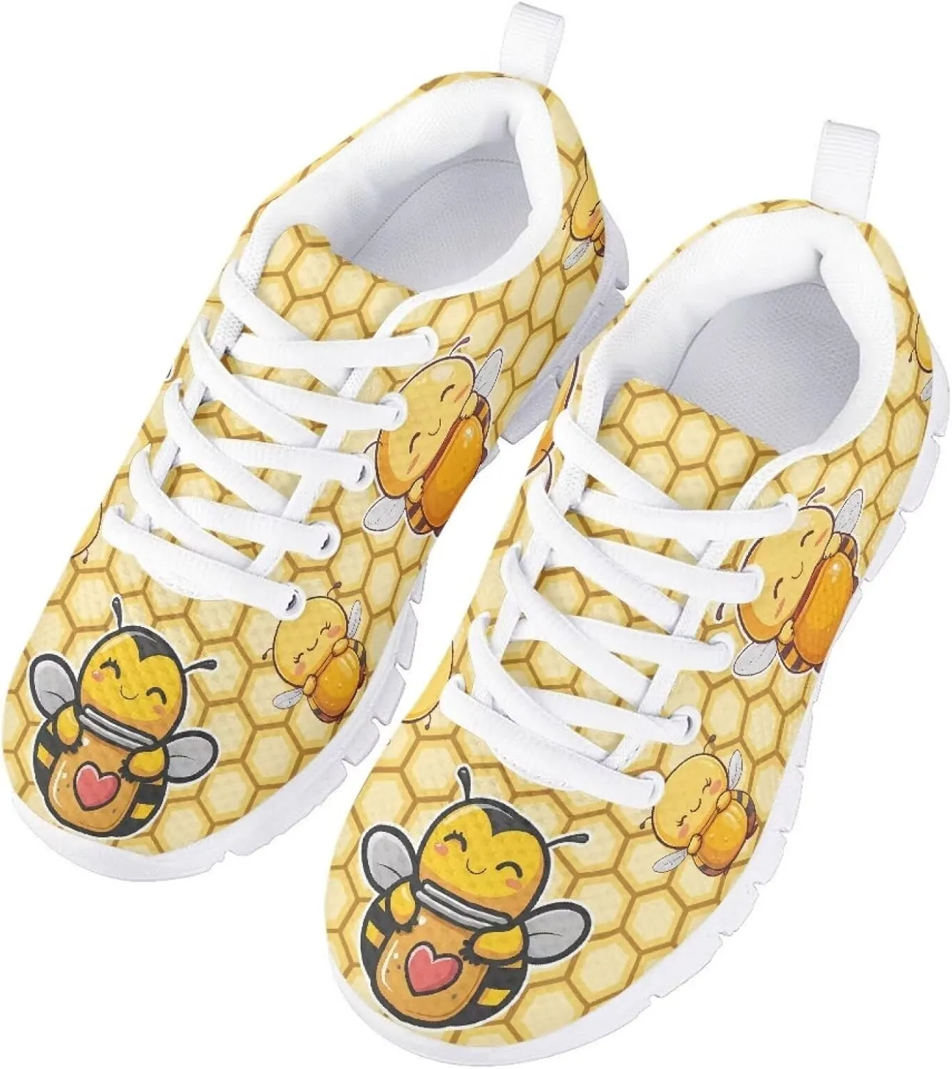 Kids Tennis Shoes Lightweight Athletic Running Shoes Non Slip Breathable Girls Students Sports Sneakers Walking Shoes