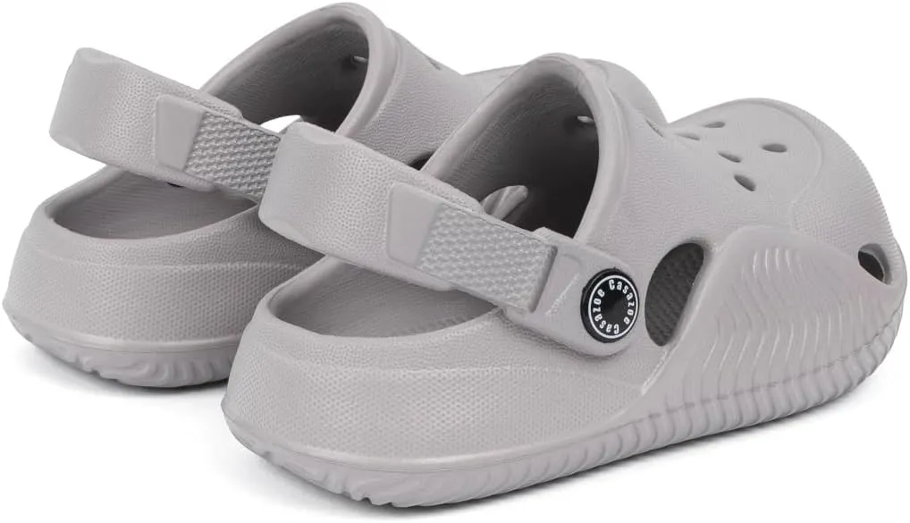KIDSUN Toddler Kids Boys Girls Cute Garden Clogs Water Sandals Slip On Shoes Slipper Slides Lightweight Outdoor Summer Infant Children Beach Pool Play Shoes (Baby/Toddler Kids)