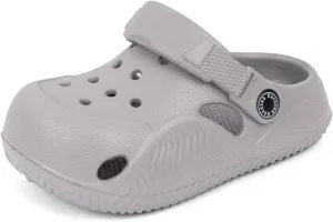 KIDSUN Toddler Kids Boys Girls Cute Garden Clogs Water Sandals Slip On Shoes Slipper Slides Lightweight Outdoor Summer Infant Children Beach Pool Play Shoes (Baby/Toddler Kids)