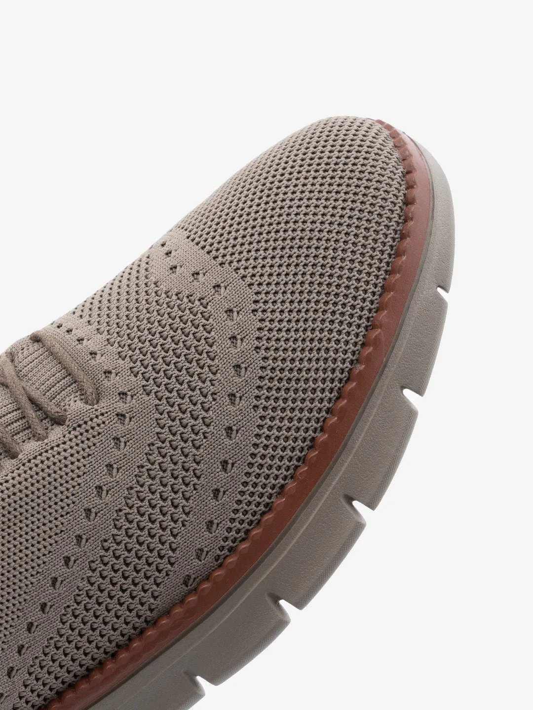 Knitstep Coffee Classic Flat Sole Low Top Sneakers