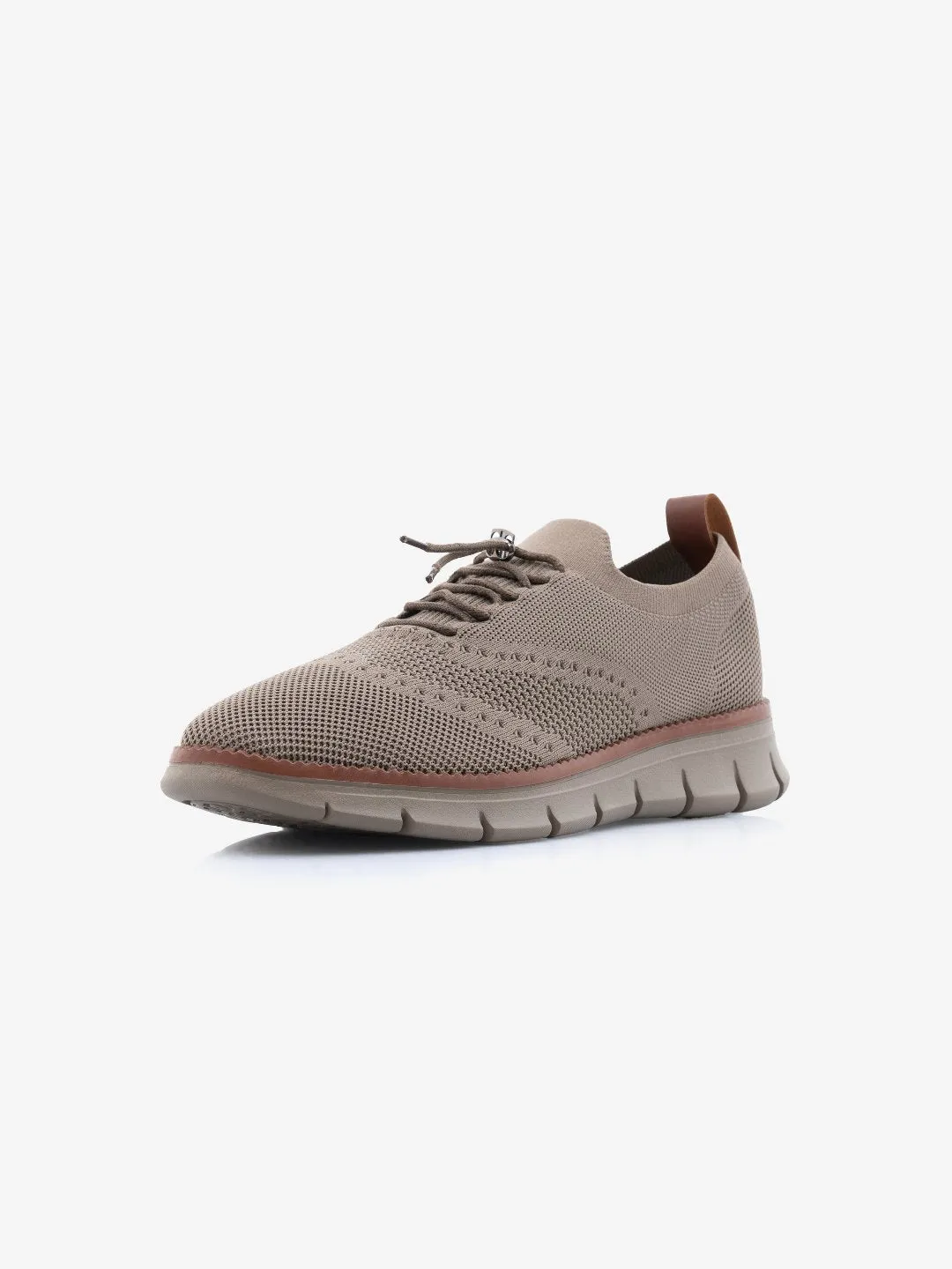 Knitstep Coffee Classic Flat Sole Low Top Sneakers