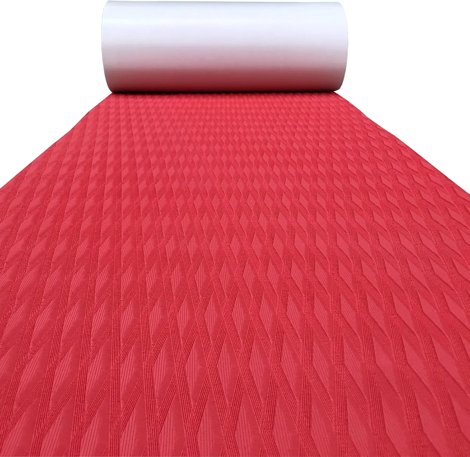 KXKZREN EVA Foam Boat Decking Self-Adhesive Boat Flooring Sheet Non-Skid DIY Traction Pads Grip Mat for Boat Kayak Yacht SUP Board Canoe Golf Cart RV Flooring, 21.6" x 90.55"/45.2"