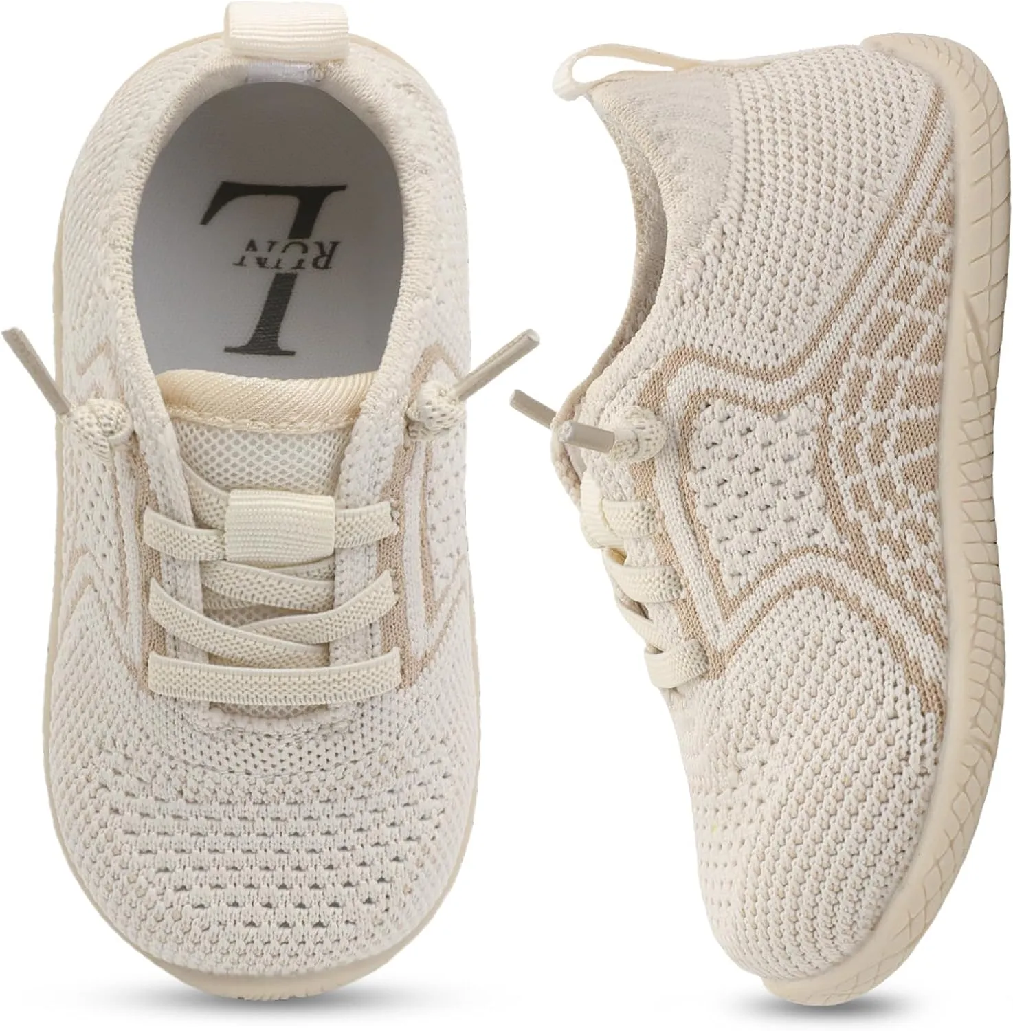 L-RUN Toddler Boys Girls Tennis Shoes Breathable Comfortable Barefoot Wide Summer School Walking Sneakers Baby First Walking Shoes