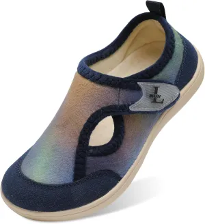 L-RUN Womens Wide Toe Box Barefoot Diabetic Shoes - Ladies House Slippers for Indoor and Outdoor