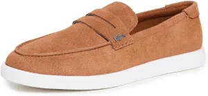 Lacoste Men's Cochet Suede Slip Ons