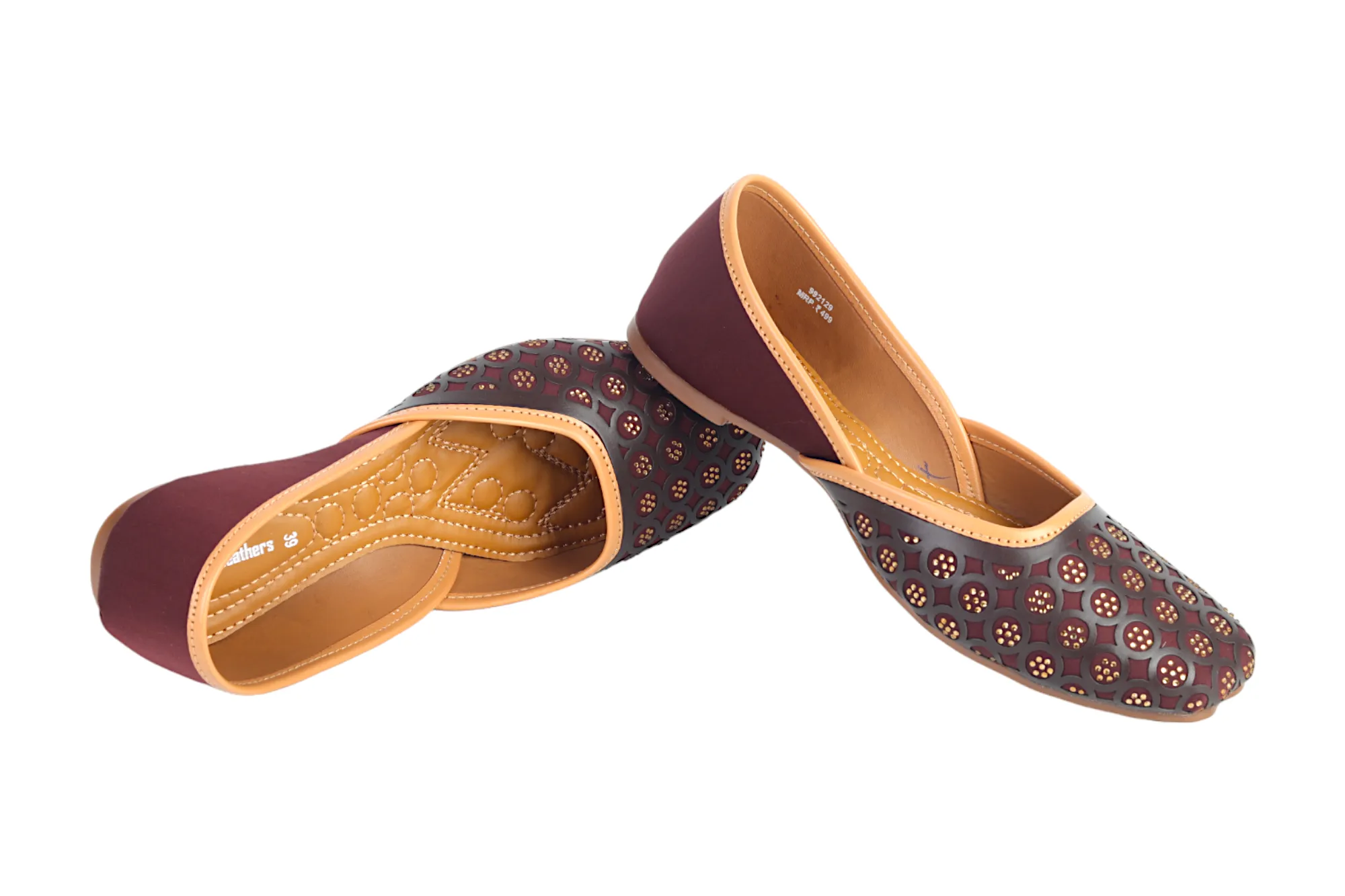 Ladies Flat Mojari Shoe 992129