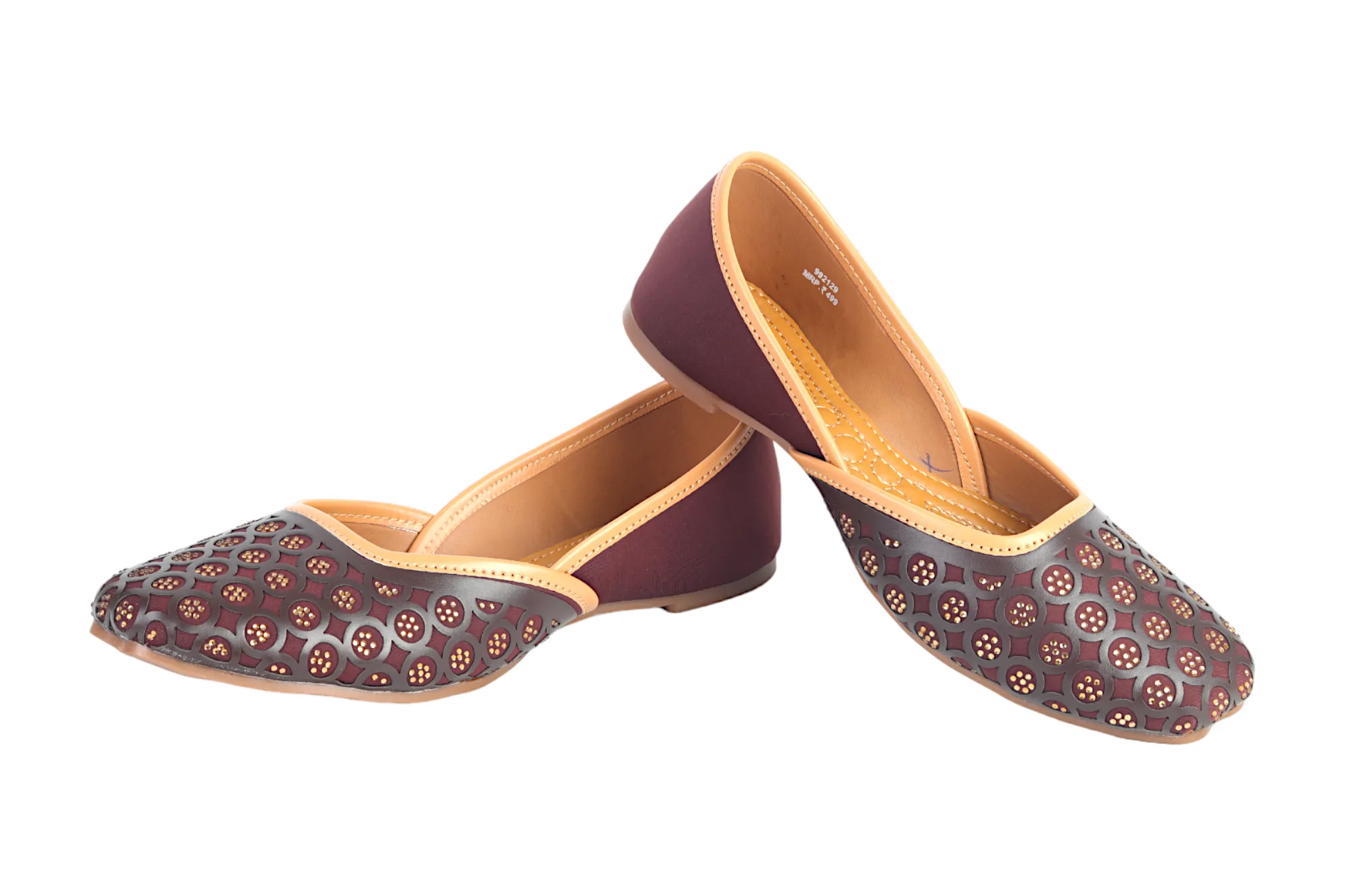 Ladies Flat Mojari Shoe 992129