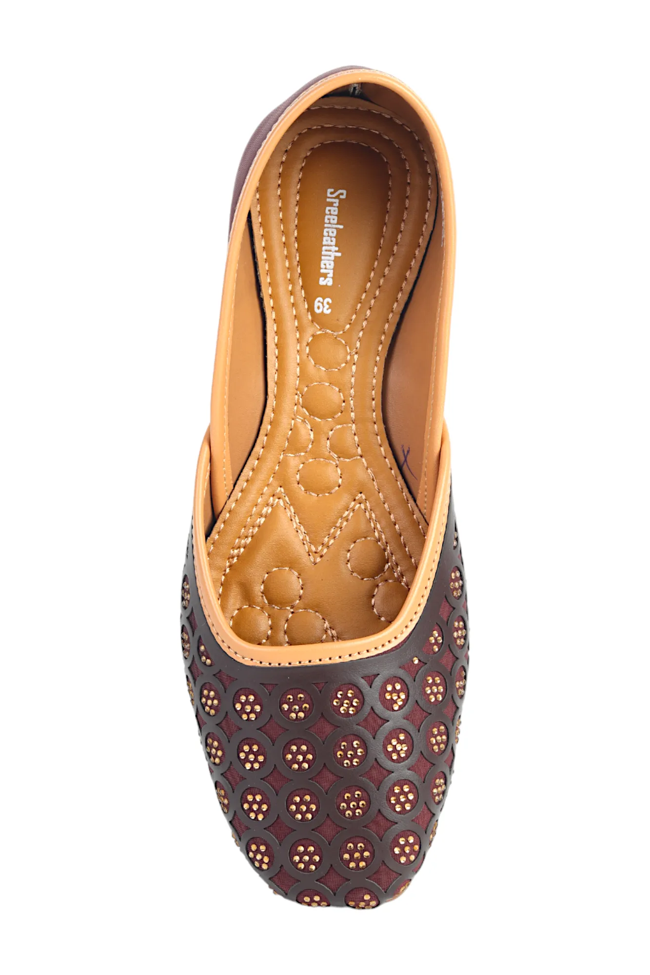 Ladies Flat Mojari Shoe 992129