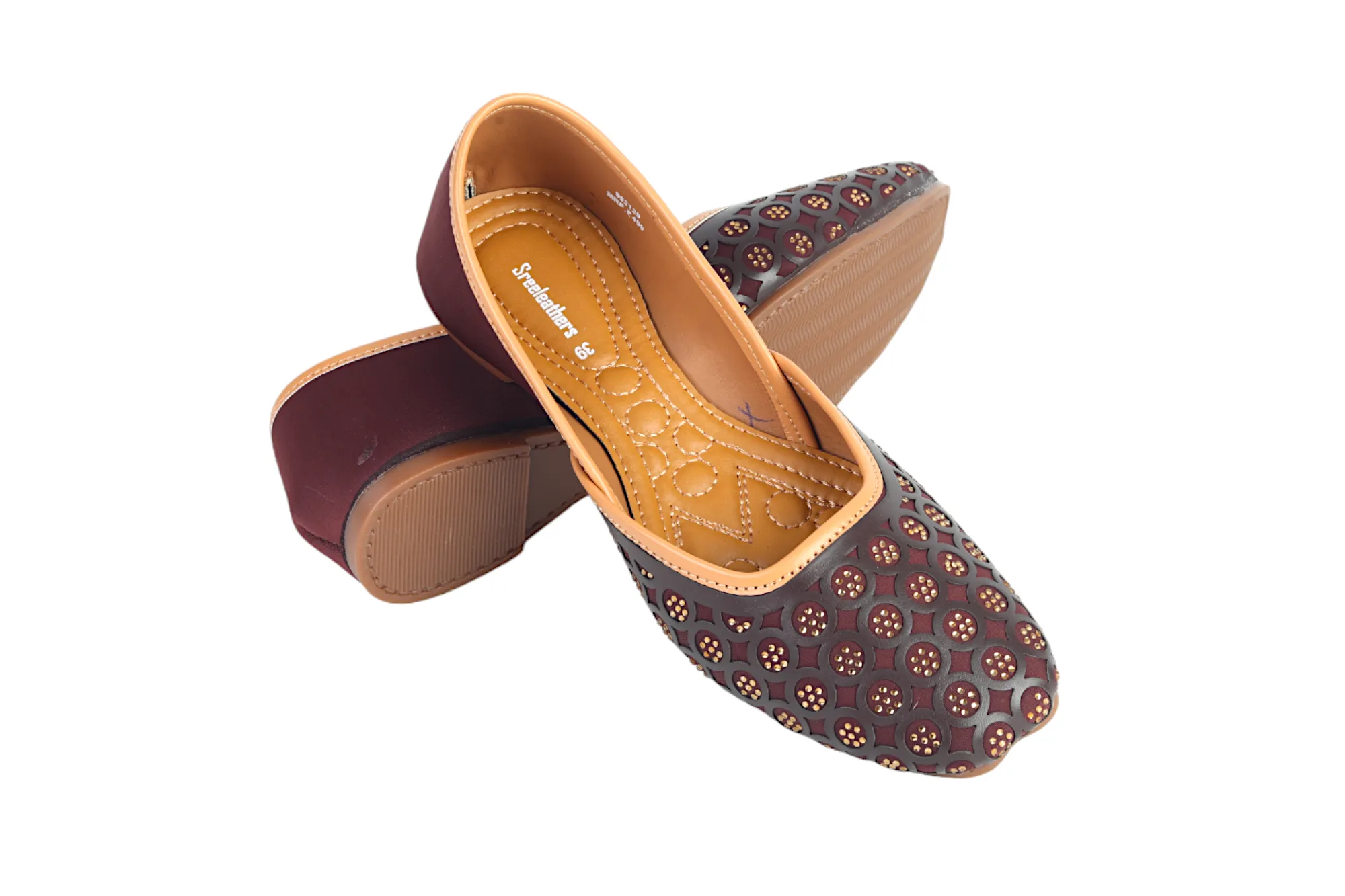 Ladies Flat Mojari Shoe 992129