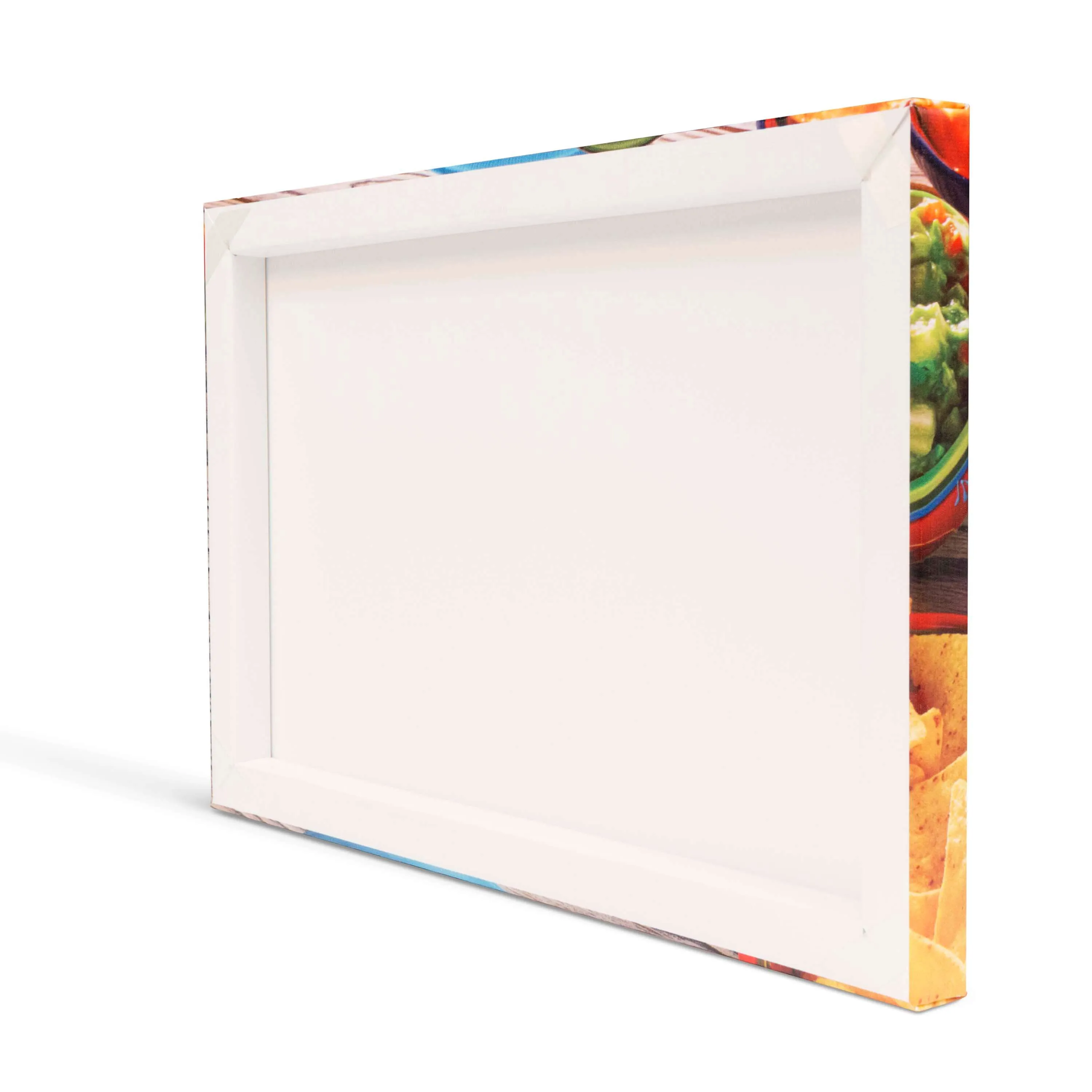 Lake Sunset Reflection Boat Canvas Art