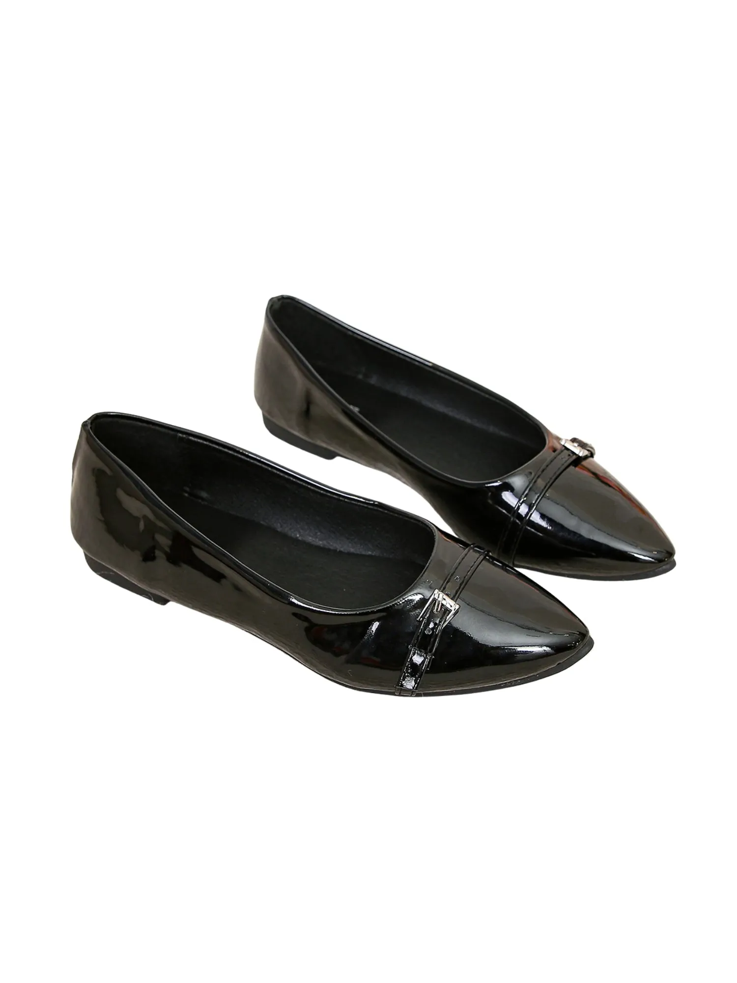 Élan Grace Close Toe Loafer-Black