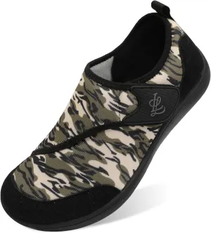 LeIsfIt Mens Walking Shoes Wide Diabetic Shoes Adjustable Barefoot Shoes Breathable Zero Drop Shoes Wide Width Arthritis Edema Shoes