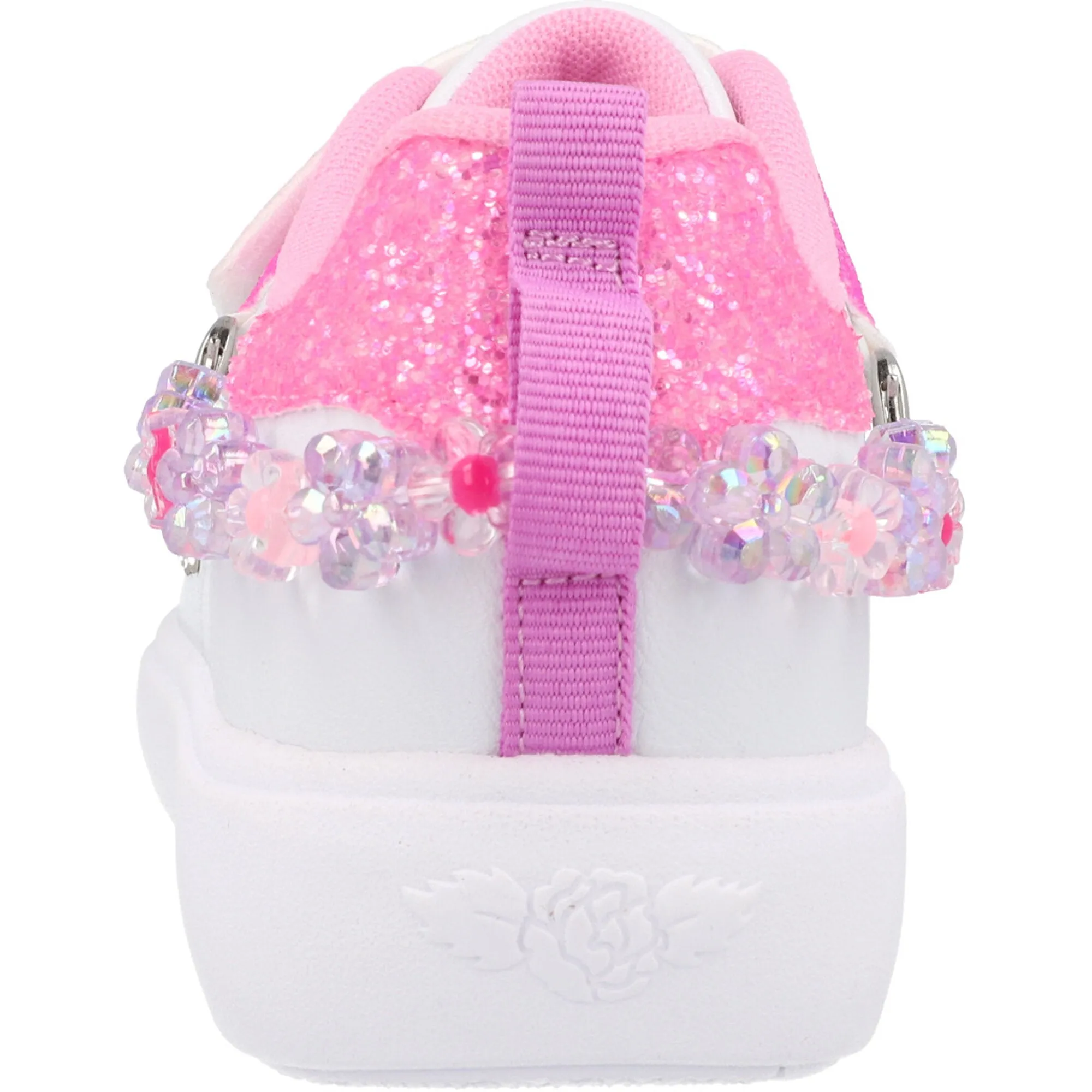 Lelli Kelly Gioiello White Trainers with Bracelet Accessory