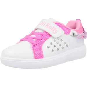 Lelli Kelly Gioiello White Trainers with Bracelet Accessory