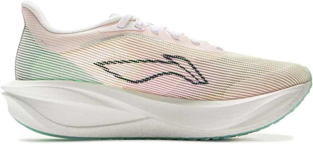 LI-NING FEIDIAN 5 Challenger Women's Running Shoes Boom Fiber Lightweight Breathable Non-Slip Racing Sneakers ARMV002