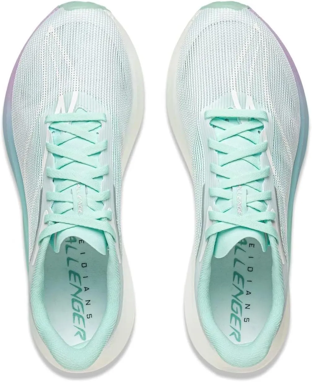 LI-NING FEIDIAN 5 Challenger Women's Running Shoes Boom Fiber Lightweight Breathable Non-Slip Racing Sneakers ARMV002