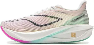 LI-NING FEIDIAN 5 Challenger Women's Running Shoes Boom Fiber Lightweight Breathable Non-Slip Racing Sneakers ARMV002