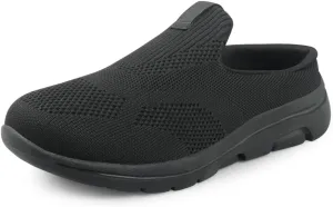 Lightweight Slip On Shoes for Women Comfort Mules Breathable Mesh Walking Slipper