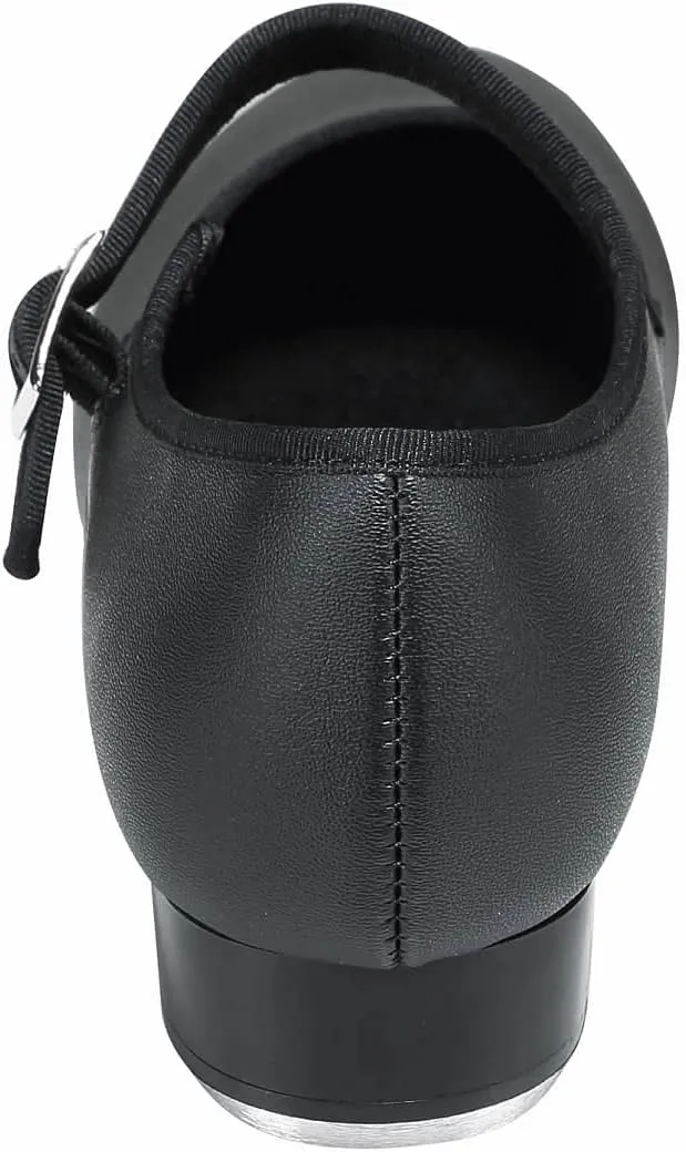 Linodes Unisex PU Leather Easy Strap Tap Shoe Dance Shoes for Women and Men's Dance Shoes-608